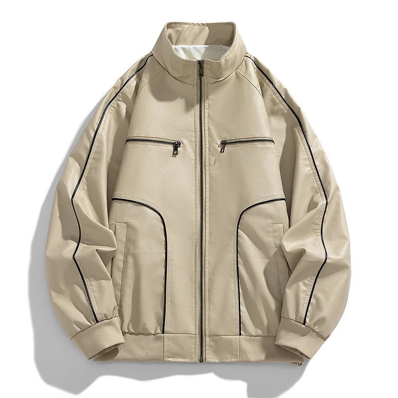 Quilted Collar Jacket for Men - Harren Cole