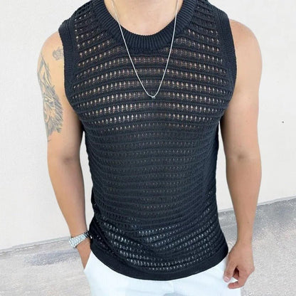 Sleeveless Mesh Top for Summer Women - Harren Cole