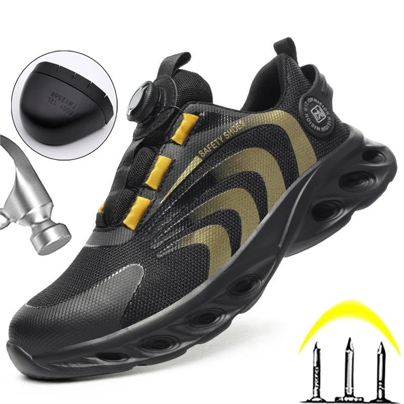 Sporty Safety Shoes for Work and Casual Wear - Harren Cole
