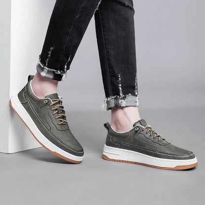 Urban Drop Men's Leather Sneakers - Harren Cole