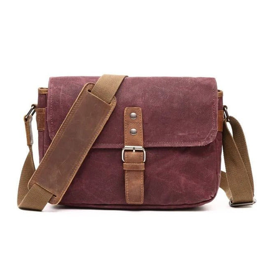 Vintage Canvas Messenger Bag - Harren Cole