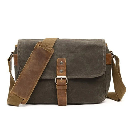 Vintage Canvas Messenger Bag - Harren Cole