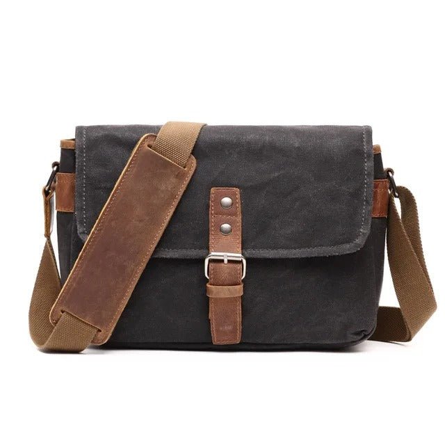 Vintage Canvas Messenger Bag - Harren Cole