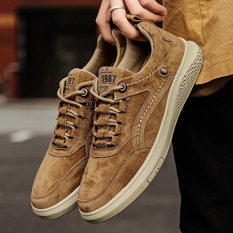 Vintage Suede Sneakers for Men - Harren Cole