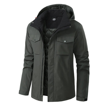 Waterproof Hooded Jacket - Harren Cole